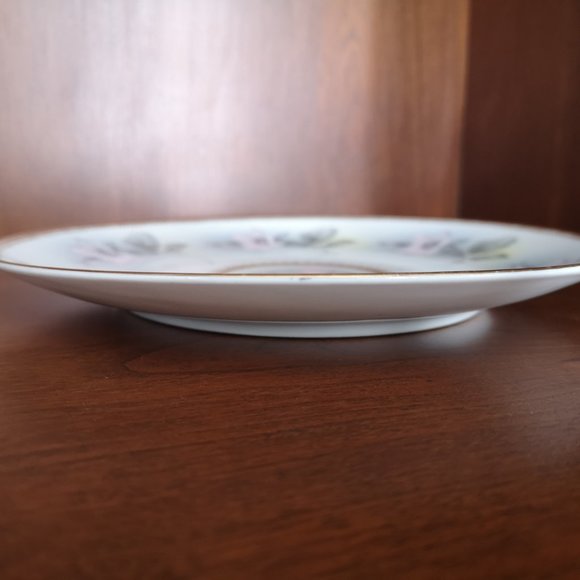 Antique Austria Roses Porcelain Plate - Picture 6 of 6